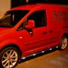 Side Bars With Amber LEDs For Volkswagen Caddy 2010-2015 – Stainless Steel, Chrome, Bragan