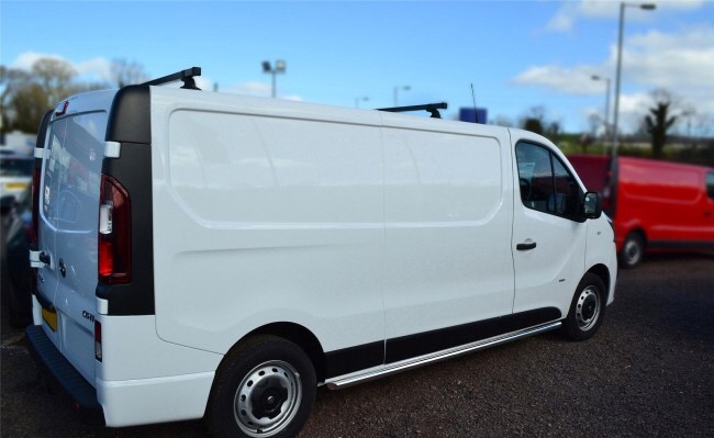 image002 Opel Vivaro SWB Side Bars 2014 onwards