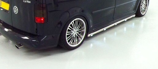 VW Caddy Stainless Steel Side Bars VW Caddy Stainless Steel Side Bars
