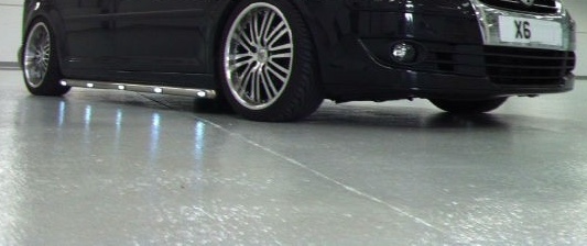 VW Caddy Stainless Steel Side Bars